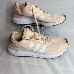 Adidas Swift Run X W Athletic Sneakers Shoes Pink Peach FY2136 Womens Size 6.5